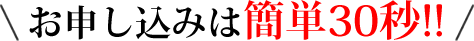 お申し込みは簡単30秒
