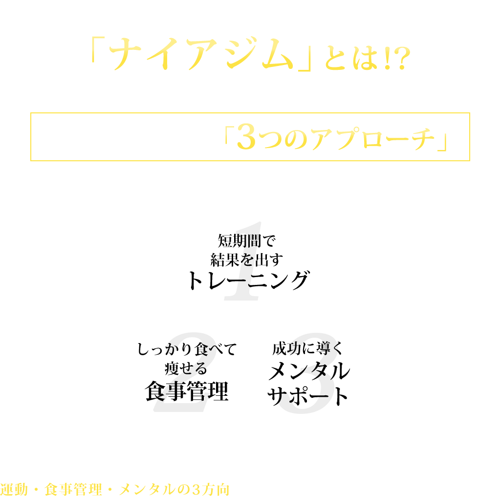 ナイアのダイエットプランでは食事制限は一切ありません！