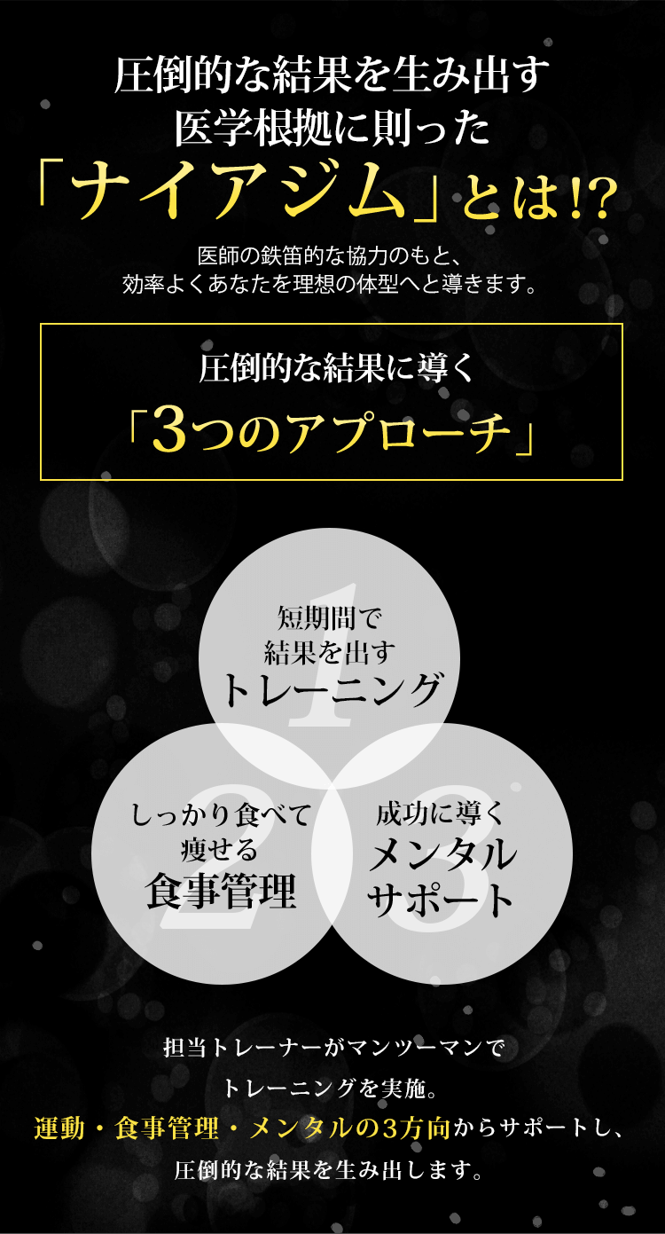 ナイアのダイエットプランでは食事制限は一切ありません！